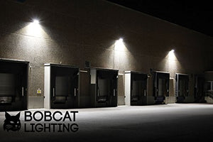Bobcat LED Area Light Outdoor LED Area Light Dusk to Dawn Photocell, Perfect 120V Yard Light or Barn Light, ETL Listed, LED Floodlights Outdoor