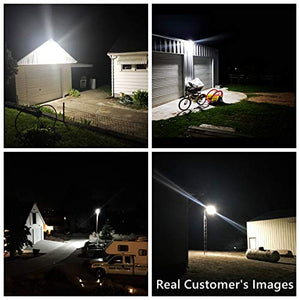 LED Area Light 110 Watts Dusk to Dawn Photocell Included, Perfect Yard Light or Barn Light, 12500 Lumens, 5000K, UL Listed, DLC, 350W HID light Equivalent, Outdoor LED Wall Mount Barn Light & Area Lig