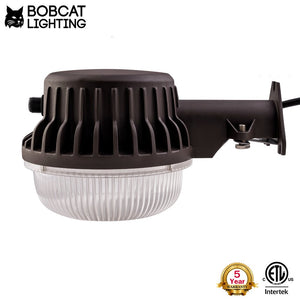 LED Area Light 80 Watts Dusk to Dawn Photocell Included, Perfect Yard Light or Barn Light, 8500 Lumens, 3000K, ETL Listed, 700W Incandescent or 200W HID Light Equivalent, 5-Year Warranty