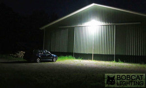 Bobcat LED Area Light Outdoor LED Area Light Dusk to Dawn Photocell, Perfect 120V Yard Light or Barn Light, ETL Listed, LED Floodlights Outdoor