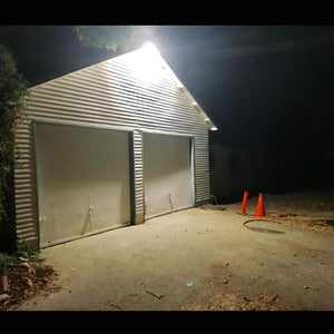 LED Area Light 110 Watts Dusk to Dawn Photocell Included, Perfect Yard Light or Barn Light, 12500 Lumens, 5000K, UL Listed, DLC, 350W HID light Equivalent, Outdoor LED Wall Mount Barn Light & Area Lig