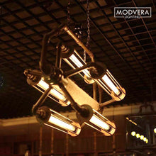 Modvera LED Filament Tube Bulb T30 Tubular Bulb Edison Antique Style 5 Watt with 40 watt Equivalent 2200K Glass E26 Base Dimmable