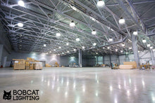 Bobcat LED High Bay Light,100W UFO High Bay Lighting (450W HID/HPS Equivalent) 13,000 Lumens, Daylight White 5000K, IP65 Waterproof, Garage, Warehouse,DLC ETL Listed, 5-Year Warranty