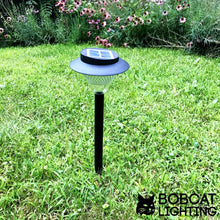 2 Pack - Super Bright Solar Path Lights 60 Lumens LED Solar Landscape Lights for Pathway, Warm White (3000K), Waterproof, Brightest on Market